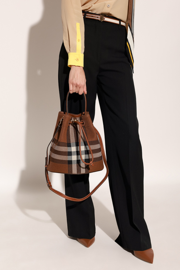 Burberry small hotsell bucket bag